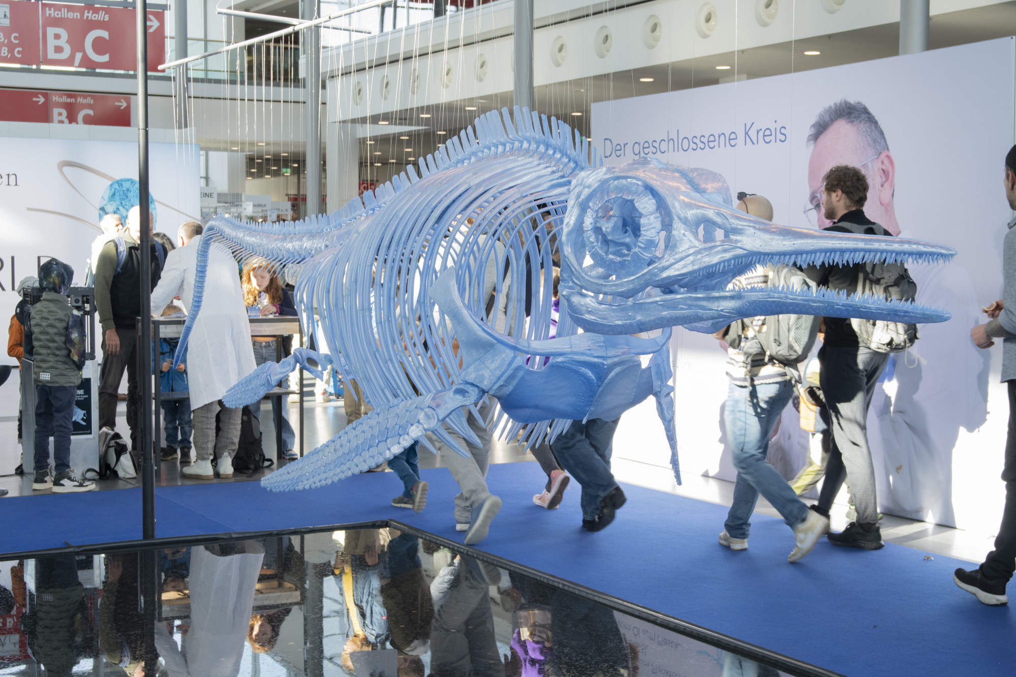 PET Ichthyosaurier bei der MUNICH SHOW 2024